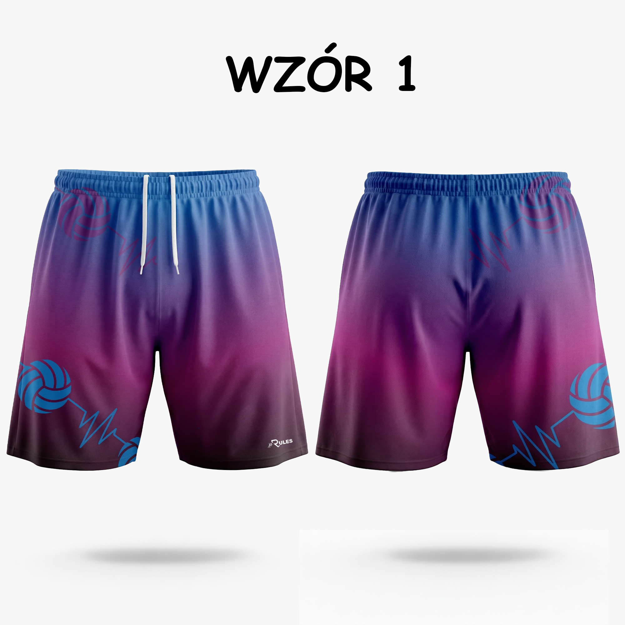 Męskie spodenki halowe (EKG)