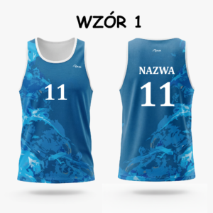 Męska koszulka plażowa (Waves)