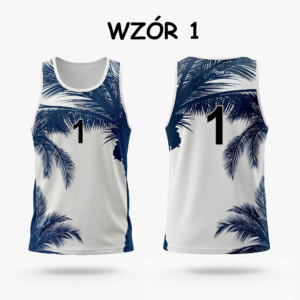 Męska koszulka plażowa (Palmy v.1)