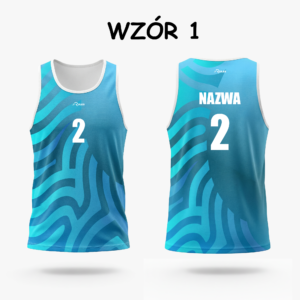 Męska koszulka plażowa (Zebra)