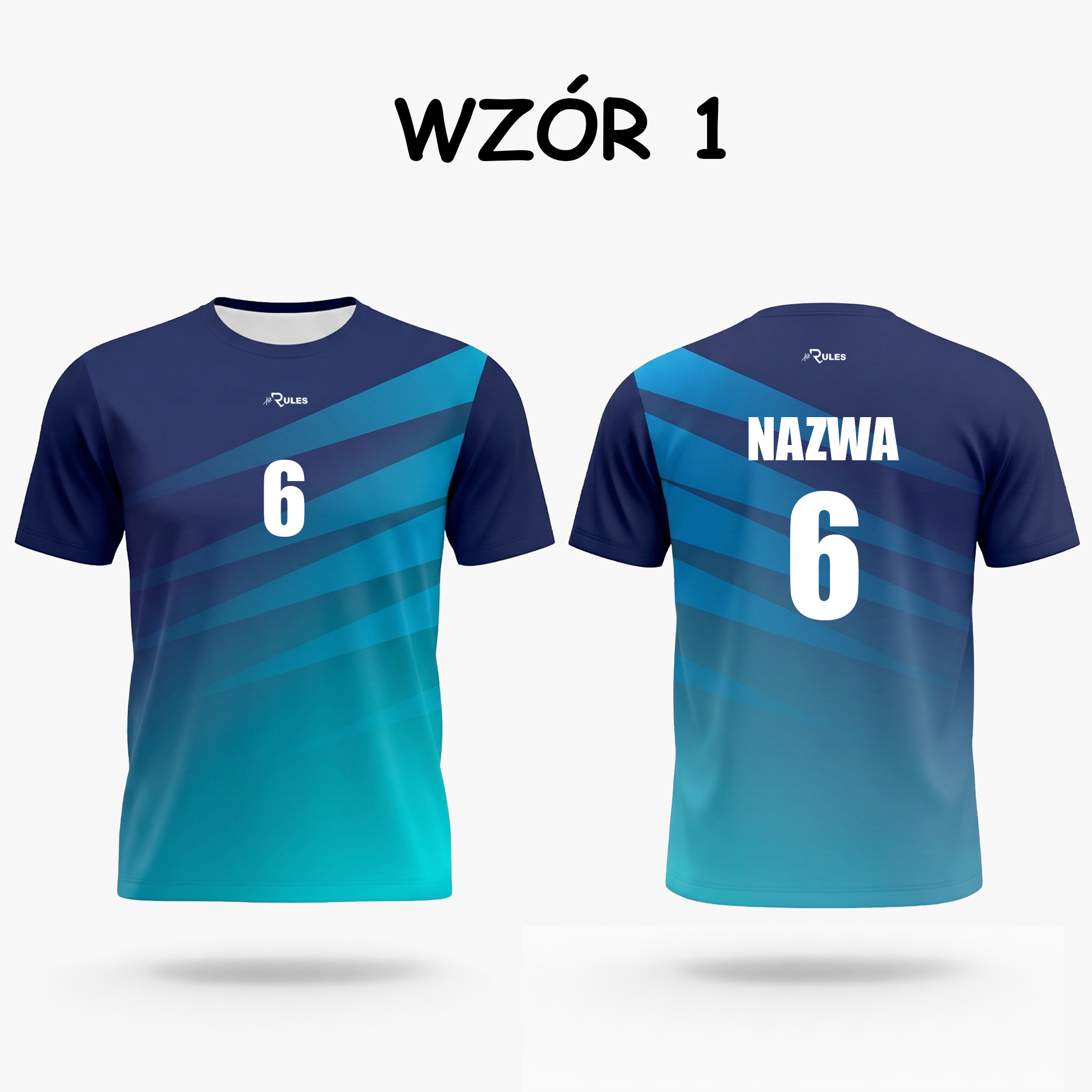 Męska koszulka halowa (SPIKES v.1) - obrazek 2