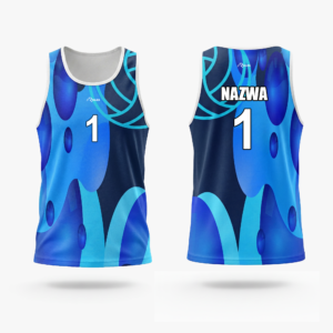 Męska koszulka plażowa (Bubble v.2)
