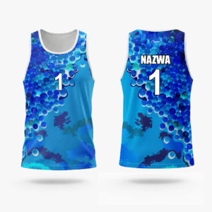 Męska koszulka plażowa (Bubble v.1)