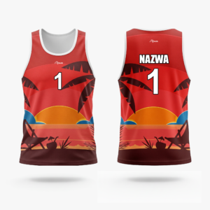 Męska koszulka plażowa (Sunset v.3)