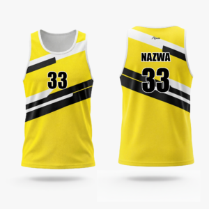 Męska koszulka plażowa (Strips)