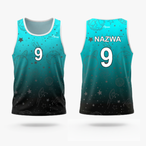 Męska koszulka plażowa (Kosmos)