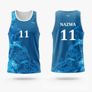 Męska koszulka plażowa (Waves)