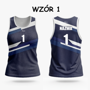 Damska koszulka plażowa (Strips)