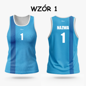 Damska koszulka plażowa (Strip)