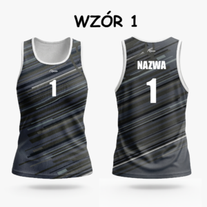 Damska koszulka plażowa (Paski)