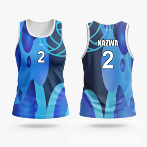 Damska koszulka plażowa (Bubble v.2)