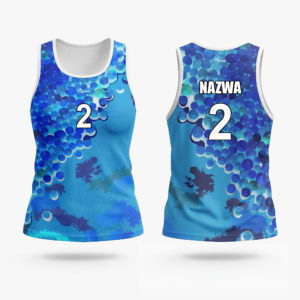 Damska koszulka plażowa (Bubble v.1)