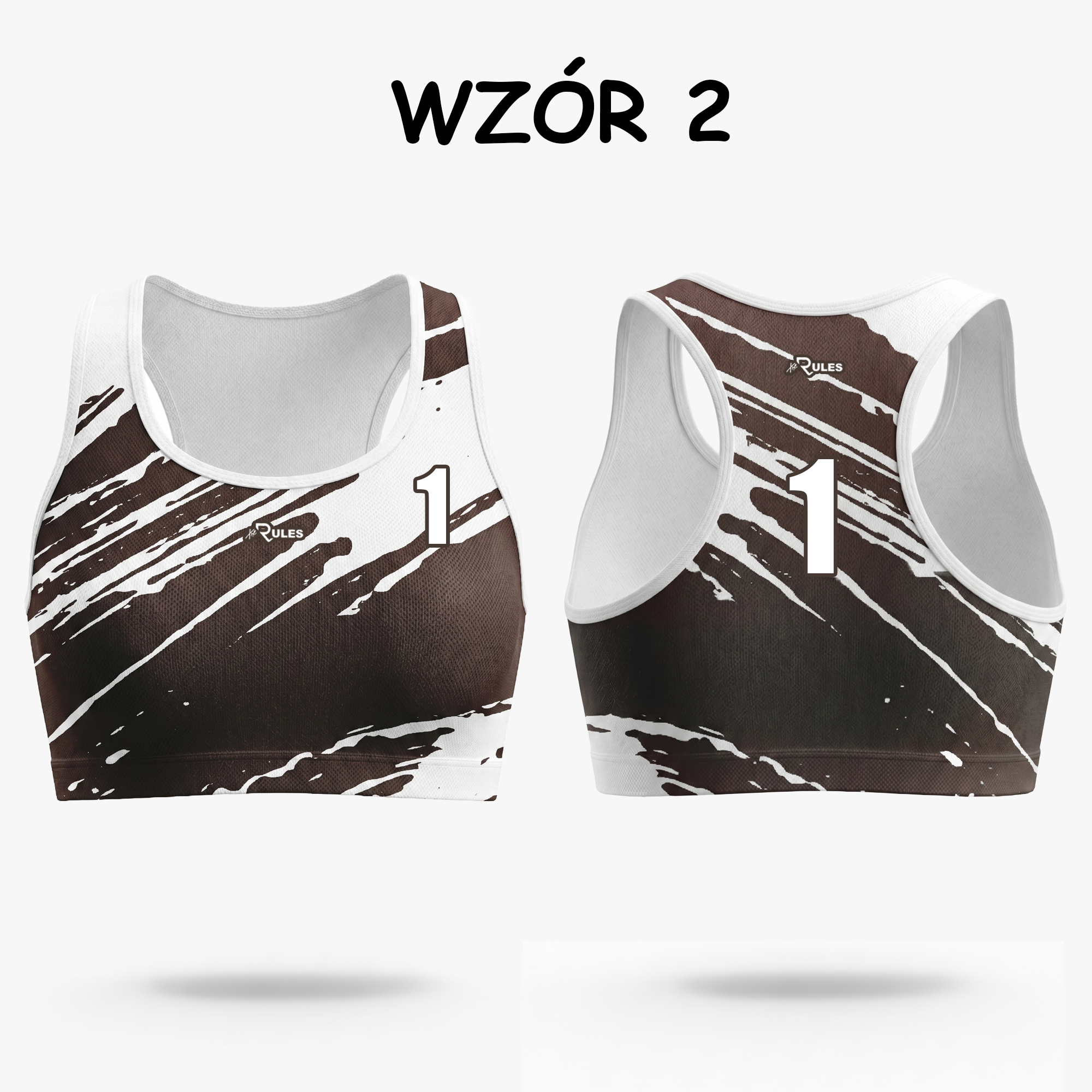 Damski top plażowy (Splash) - obrazek 3