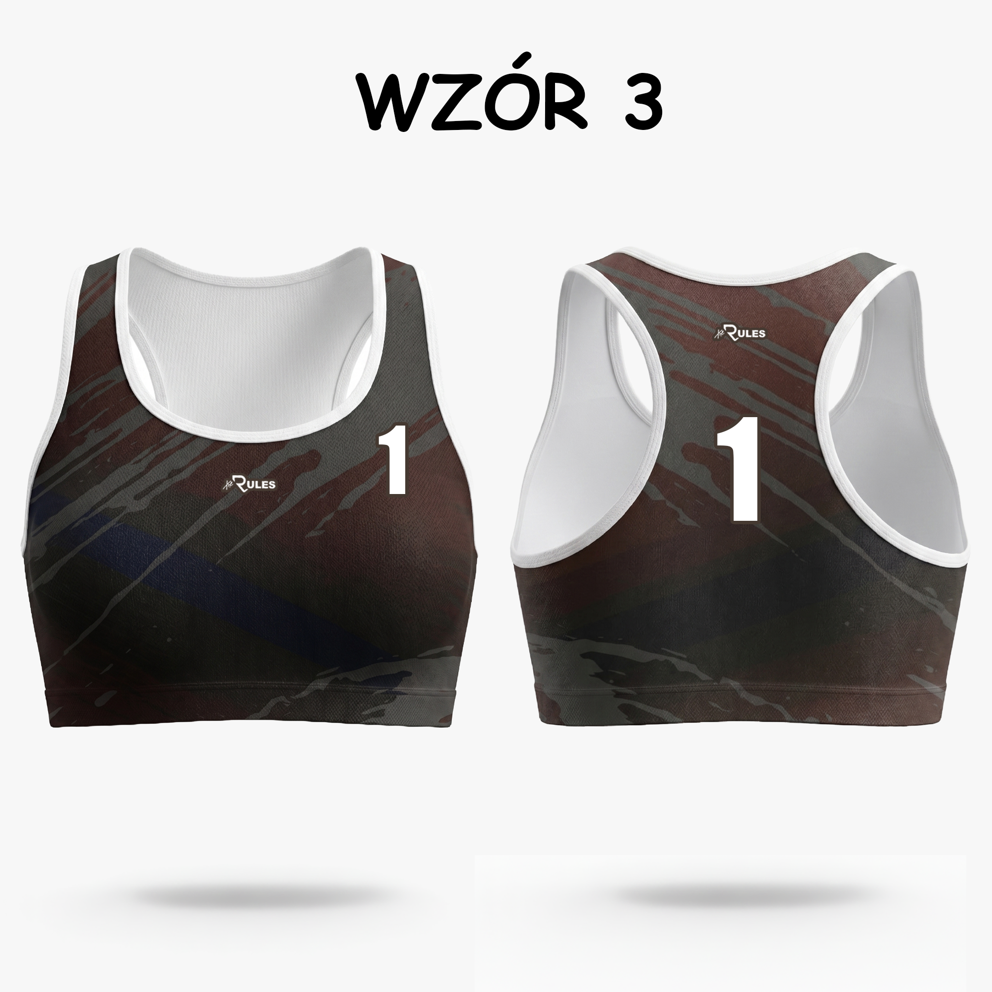 Damski top plażowy (Splash) - obrazek 4