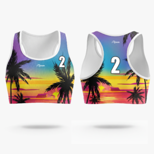 Damski top plażowy (Sunset v.2)