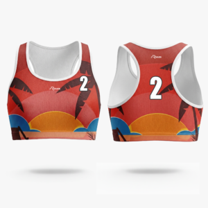 Damski top plażowy (Sunset v.3)