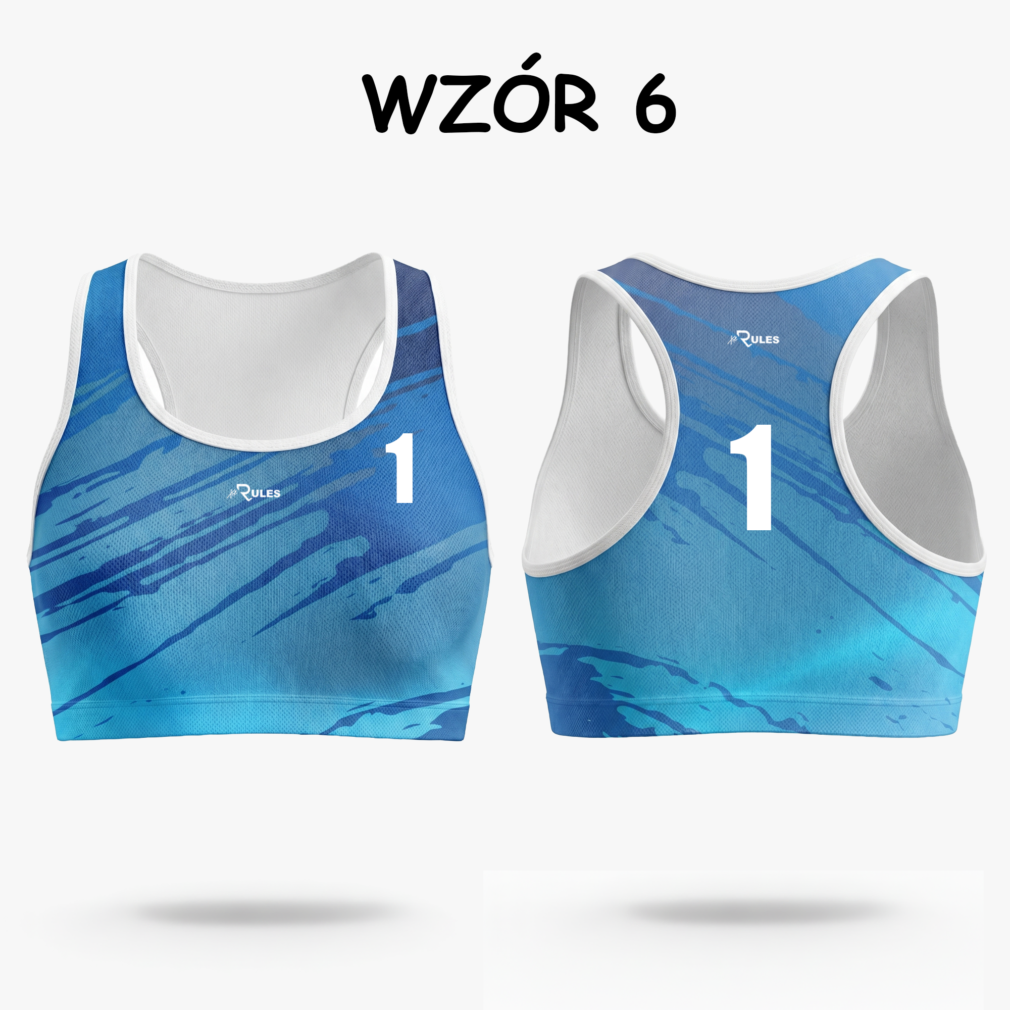 Damski top plażowy (Splash) - obrazek 7