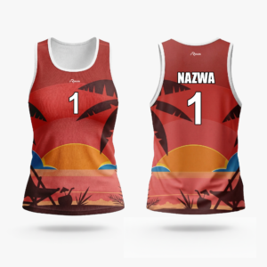 Damska koszulka plażowa (Sunset v.3)