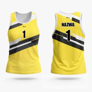 Damska koszulka plażowa (Strips)