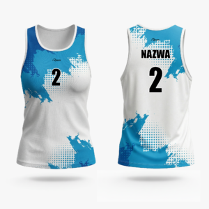 Damska koszulka plażowa (Clouds)