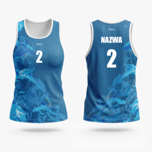 Damska koszulka plażowa (Waves)