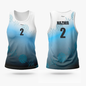 Damska koszulka plażowa (EKG)