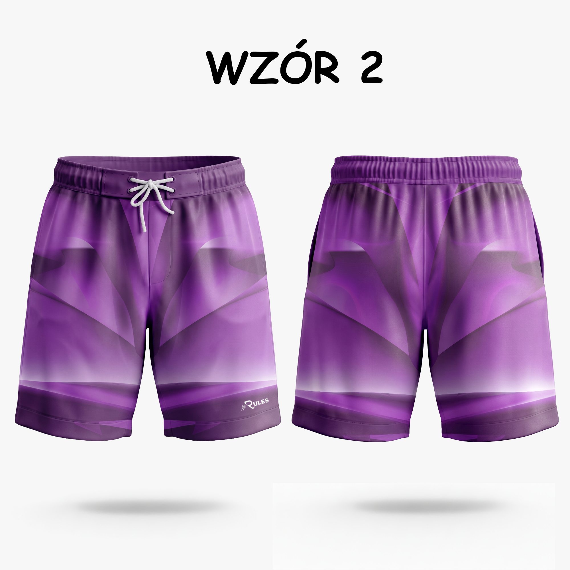 Męskie spodenki z patkami (Modern) - obrazek 3